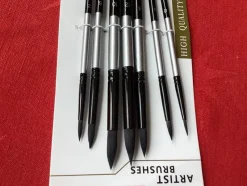 Tradera 7-delars akvarell pensel set^ Konstnärstillbehör