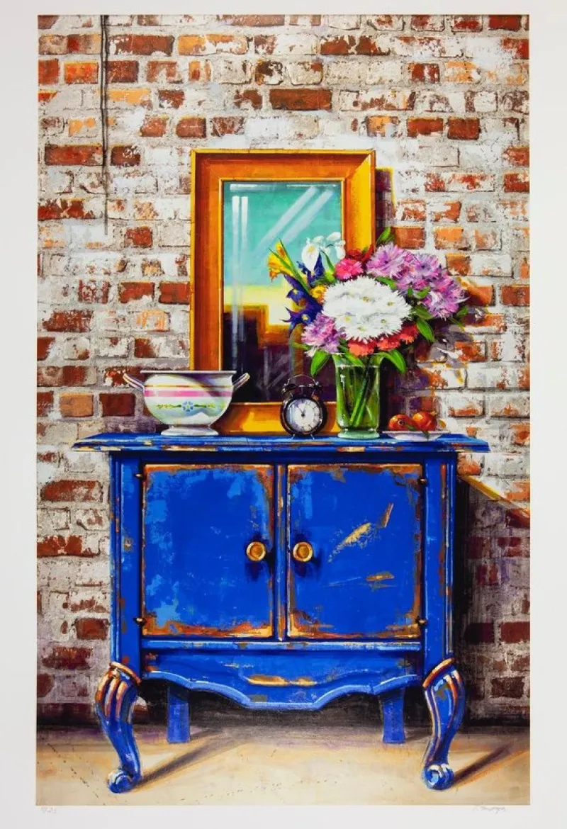 Tradera Den gamla byrån - Tarik Hardaga - Pigment print^ Övrig Konst