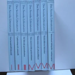 Tradera Den svenska litteraturen komplett serie 7 delar> Uppslagsverk & Lexikon