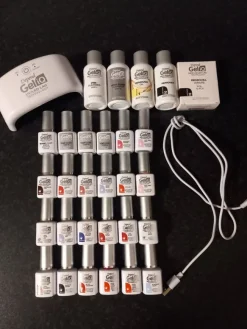 Tradera Manikyr, Hand- & Fotvård<Depend Gel iQ Nagellack Set med UV/LED lampa