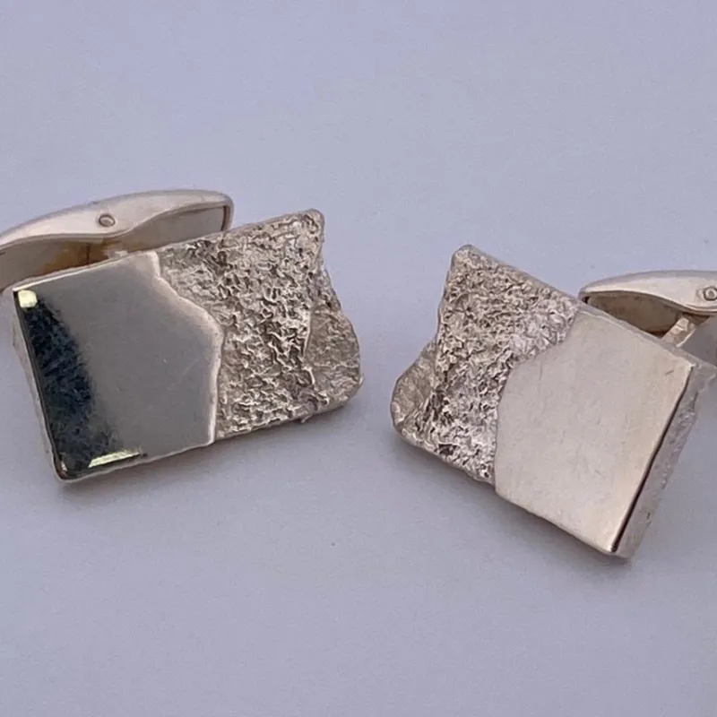 Tradera Manschettknappar<DESIGN RIITTA HAKALA FINLAND 1980-TAL MANSCHETTKNAPPAR