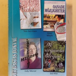 Tradera Det Bästas Bokval - Tess Gerritsen, Peter Mayle, Judy Mercer, Side Hite> Antologier