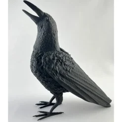 Tradera Detaljerad Staty Kråka skala 1:1> Övrig Antik & Design