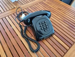 Tradera Fast Telefoni<Dialog knapptelefon Svart