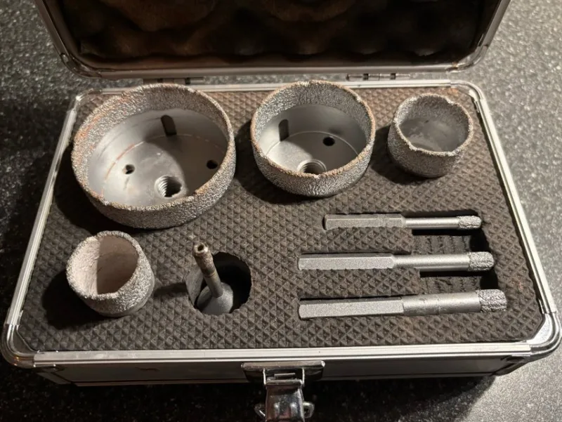 Tradera Diamantborrset PREDATOR Maxi Mix> Golv, Kakel & Klinker