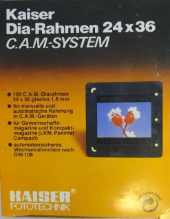 Tradera Diaramar, 100 st Kaiser Dia-Rahmen 24x36 C.A.M.-SYSTEM 2154^ Analoga Projektorer