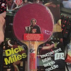 Tradera Bordtennis & Pingis<Dick Miles Tournament Bordtennispadddel - Vintage stiga raquette ping pong