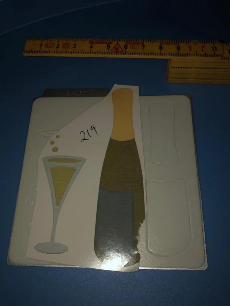 Tradera Die cut stans^ Scrapbooking