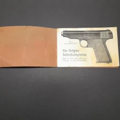 Tradera Die Ortgies-Selbstladepistole^ Militära Leksaker