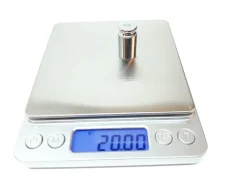 Tradera Digitalvåg (500 / 0.01 gram) + Vikt (20 g) - Diamant Guld Vågar Våg^ Elektronikinstrument