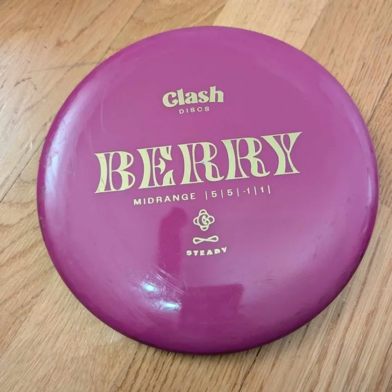 Tradera Discgolf<Discgolf Frisbee - Clash - Berry - MidRange