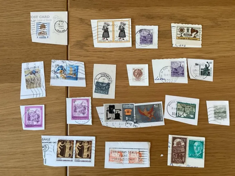 Tradera Diverse utländska frimärken, bla Europa, Canada, Thailand (1)^ Övriga Världen