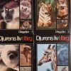 Tradera Djurens liv i färg 4st (bok 1-4)> Naturalia