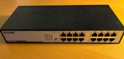 Tradera D-Link DGS-1016D 16-ports Gigabit Switch> Nätverk & Tillbehör