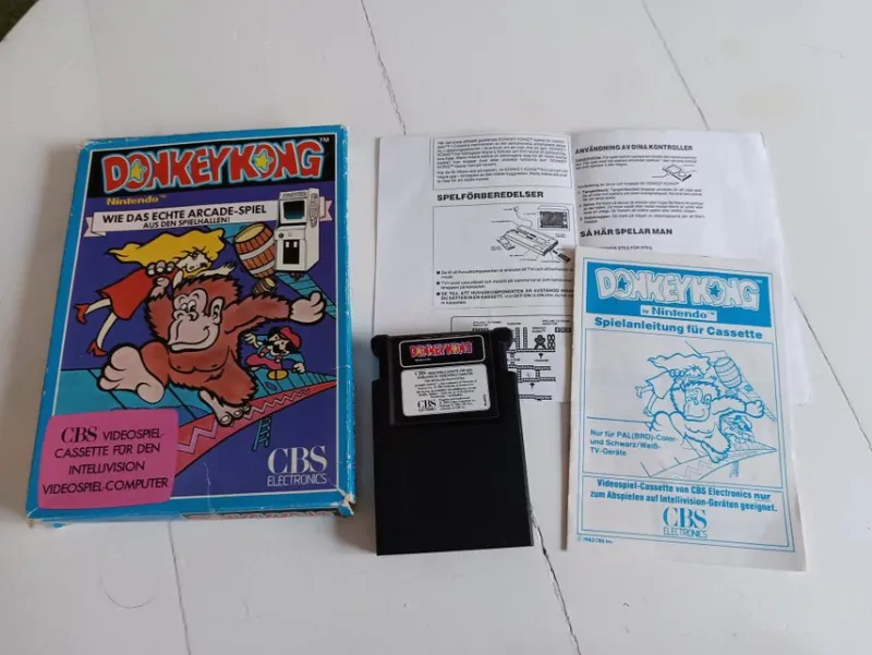 Tradera Retro Tv-spel & Pocketspel<Donkey Kong till Intellivision