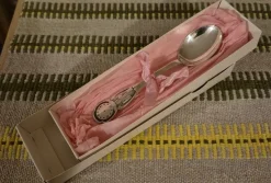 Tradera Dopsked i äkta silver 830> Silver