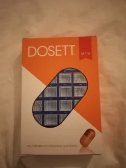 Tradera Dosett^ Hälsoprodukter