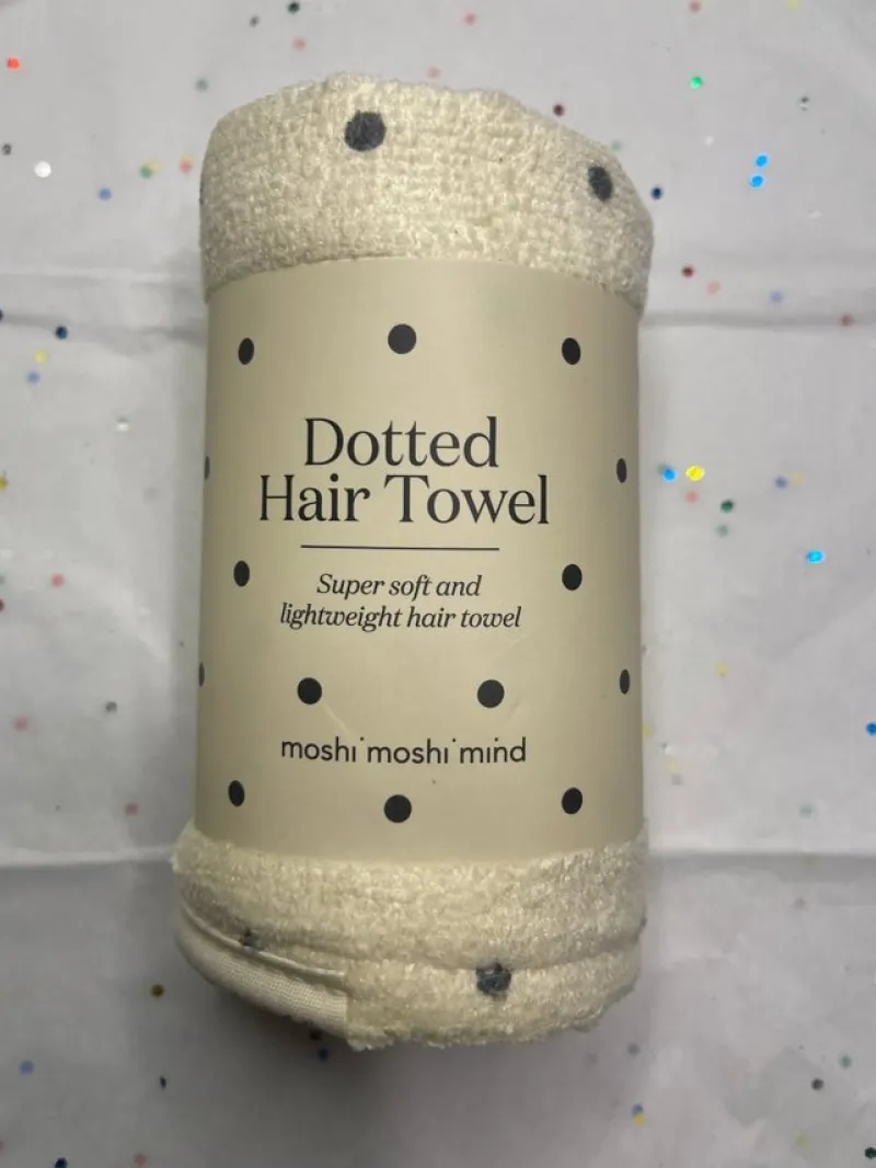 Tradera Dotted hair towel^ Hemtextil