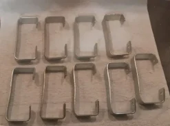 Tradera Draghandtag 9st Enklel modell stål> Krokar, Handtag & Beslag