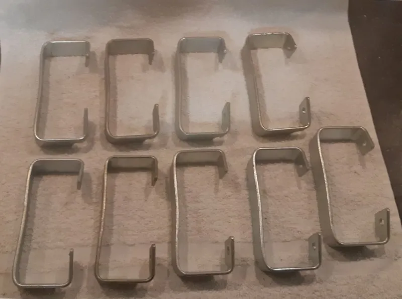 Tradera Draghandtag 9st Enklel modell stål> Krokar, Handtag & Beslag