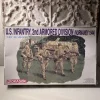Tradera Dragon 1:35 U.S. Infantry, 2nd Armored Division (Normandy 1944) - Oöppnad^ Plastbyggsatser