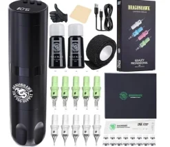 Tradera Dragonhawk Tattoo Pen Set^ Tatuering