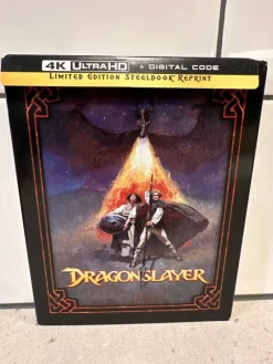 Tradera Dragonslayer 4K Ultra HD Limited Edition Steelbook med slipcover och J-card> 4k Ultra Hd