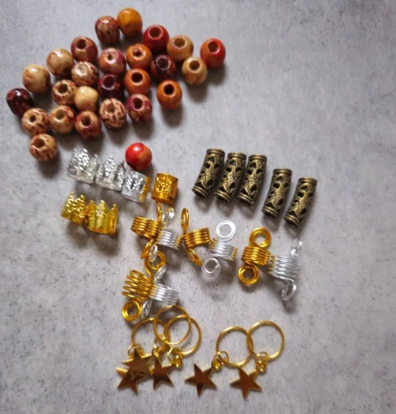 Tradera Hårsmycken & Diadem<Dreadsmycken . Hår smycken flätor extensions