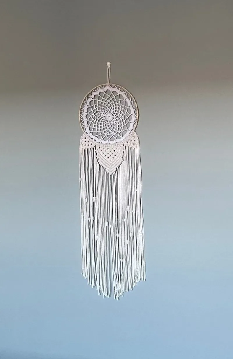 Tradera Drömfångare i makramé^ Dekorationer