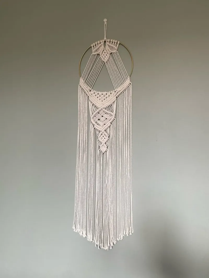 Tradera Drömfångare i makramé^ Dekorationer