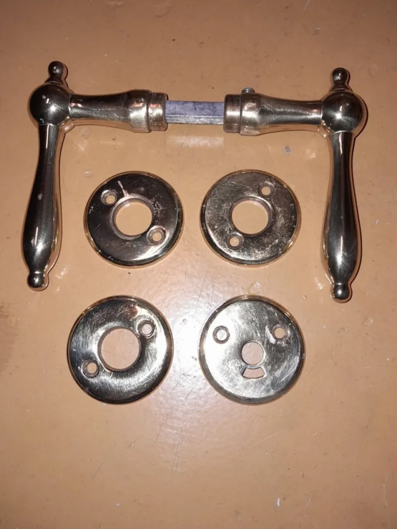 Tradera Dörrhandtag 1 par> Krokar, Handtag & Beslag