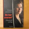 Tradera Du har svaren - filosofi till vardags, Tulsa Jansson> Filosofisk Litteratur