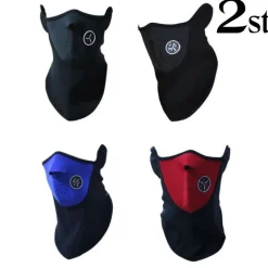 Tradera Dubbelpack - Svart cykelmask - Skidmask - Ansiktsmask - MC-mask^ Maskeradkläder