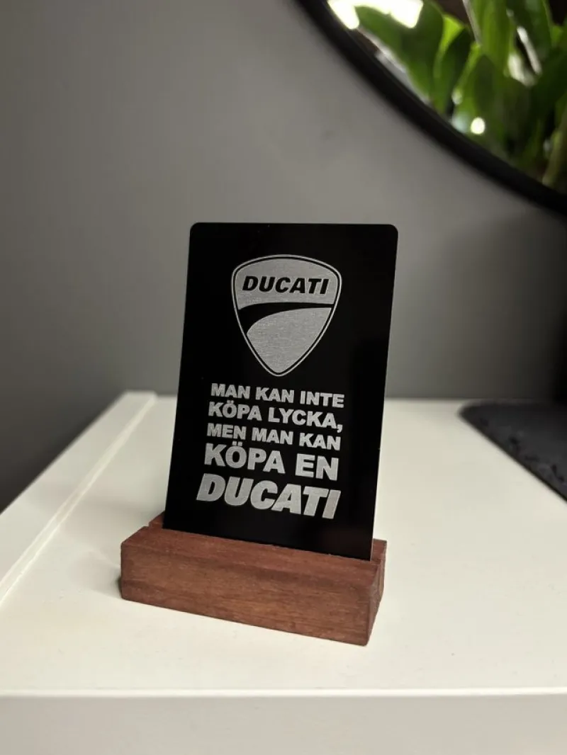 Tradera DUCATI - Dekoration^ Merchandise