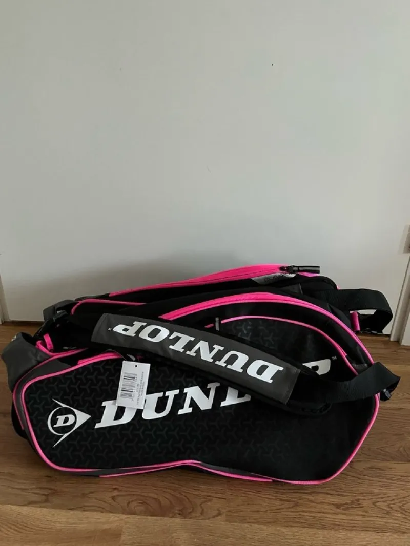 Tradera Padel<DUNLOP ELITE PINK THERMOBAG padel väska