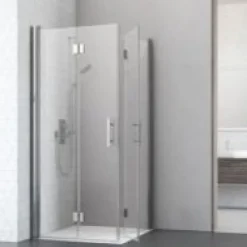 Tradera DUSCHDÖRR CAMARGUE VARIO GJÄNGD HÖGER SILVER 761-771MM> Badrum