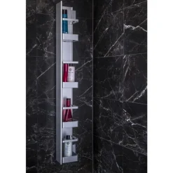 Tradera Duschhylla _Entligen_ i färgen silver.> Badrum