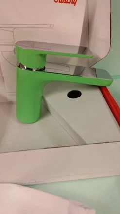 Tradera Duschy River View Blandare Limegrön> Vvs