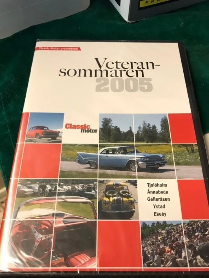 Tradera DVD Veteran sommaren 2005^ Veteranbilar Före 1990