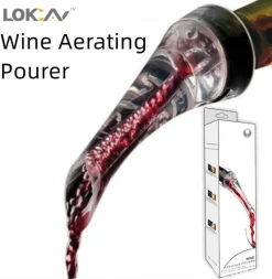 Tradera Eagle Mouth Wine Quick Decanter aretating pourer^ Kaffe & Te