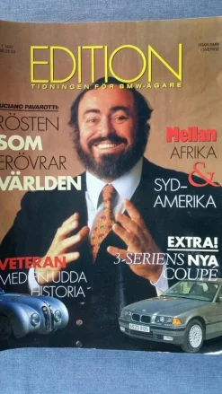 Tradera Edition nr 1 1992 - Tidningen för BMW-ägare, från BMW Sverige> Fordonslitteratur