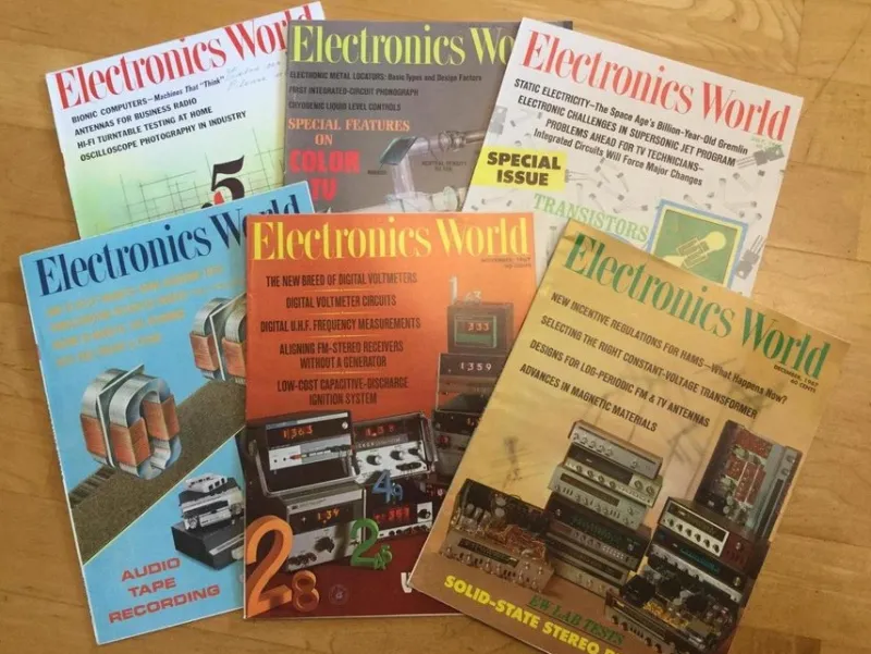Tradera Electronics World 6 nummer från 1963/66/67> Technica & Nautica