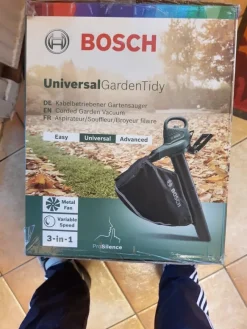 Tradera Trädgårdsredskap<ELEKTRISK LÖVSUGARE ny ipaket