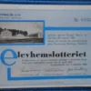Tradera Lotter & Lottsedlar<Elevhemslotteriet 1960