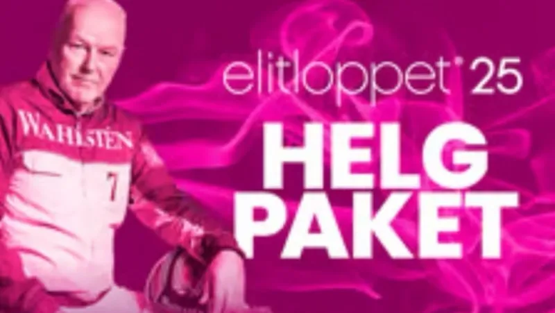 Tradera Elitloppet 25 - Helgpaket Bistron> Sportevenemang