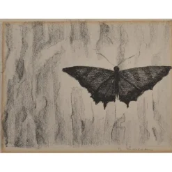 Tradera Elsa Thoresen (1906-1994) - vinterdvala!^ Grafik & Teckningar