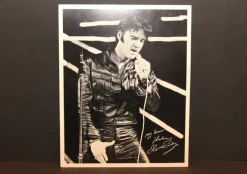 Tradera Elvis Presley From Memphis to Vegas Bonusfoto från 1969^ Musiktillbehör