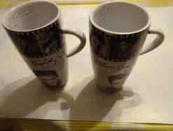 Tradera Övriga Samlarsaker<Elvis Presley Muggar 2 st