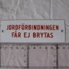 Tradera Emalj skylt 40/50-tal^ Amatörradio