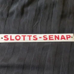 Tradera Skyltar<Emaljskylt Slotts-senap